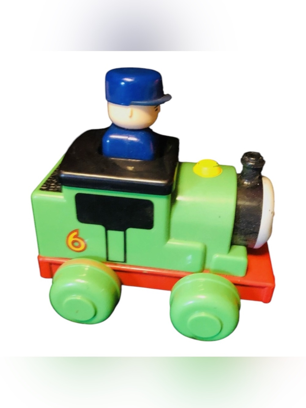 Vintage Tomy Thomas & Friends Press 'n Go Engine Percy Train Car Works